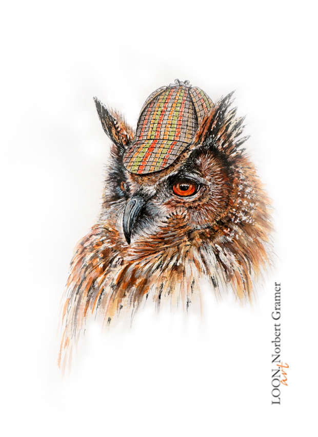 Bubo bubo sherlockholmeus, 2025